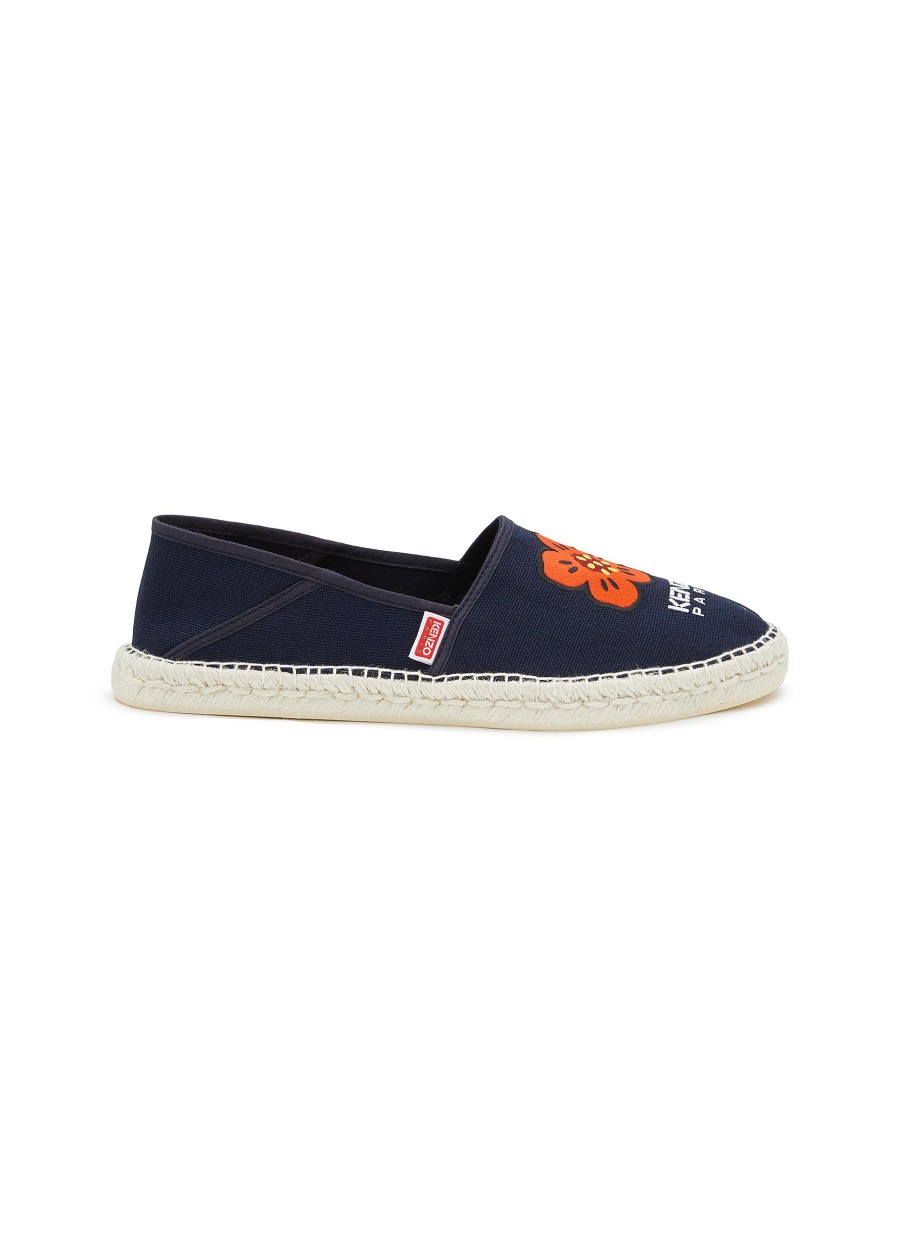 Men KENZO Flats | Boke Flower Patch Espadrilles