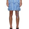 Men JACQUEMUS Pants | Le Short Trivela Striped Boxer Shorts