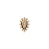 Women MÉTIER BY TOMFOOLERY Fashion Jewellery | Dala 9K Gold Tear Single Clicker Earring