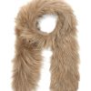 Women SIMONETTA RAVIZZA Scarves & Wraps | Alberta Silver Fox Fur Scarf