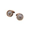 Men TATEOSSIAN Cufflinks | Round Skeleton Gear Cufflinks