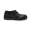 Men VALENTINO Formal Shoes | Leather M-Way Rockstud Derby Shoes