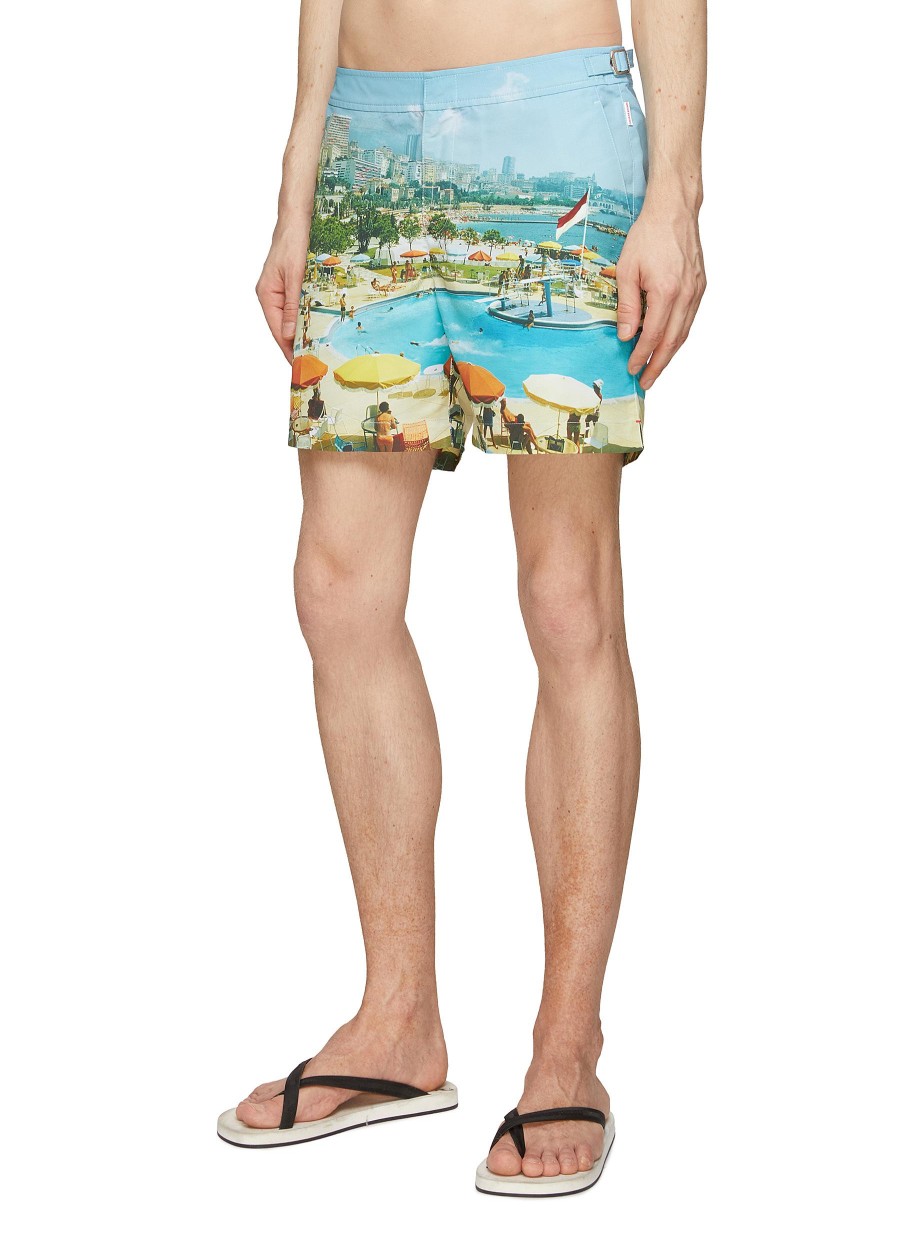 Men ORLEBAR BROWN Swimwear | Bulldog Monte Carlo Print Swim Shorts