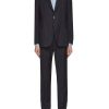 Men LARDINI Suits | Easy Wear Striped Single Breasted Suit