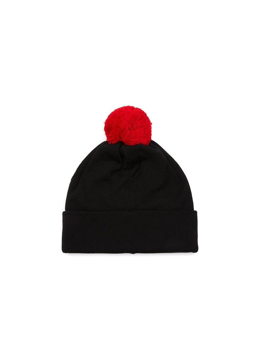 Women CANADA GOOSE Accessories | Pom Pom Logo Kids Toque Beanie Hat