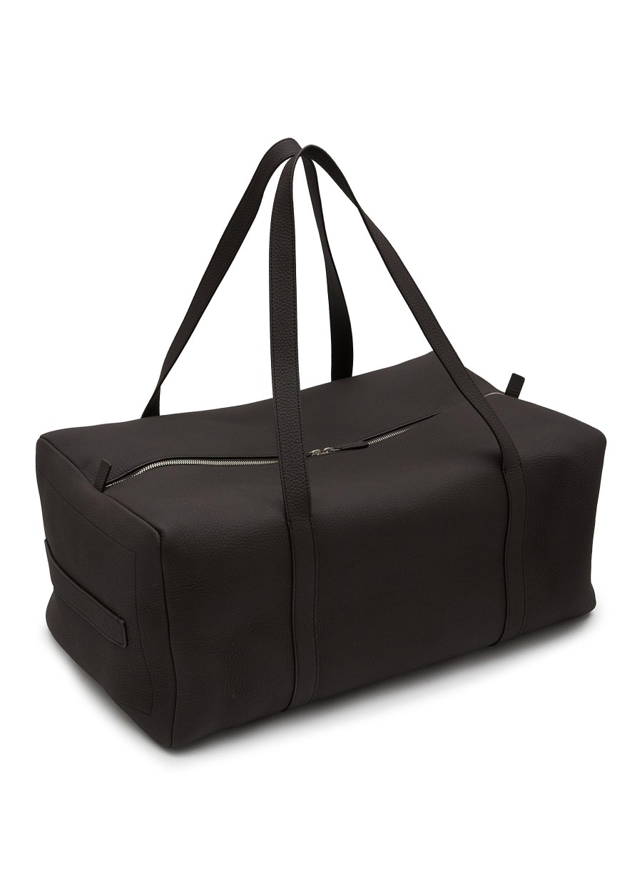 Men THE ROW Tote Bags | Gio Weekender Leather Bag