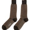 Men PANTHERELLA Socks | Tewkesbury Cotton Birdseye Long Ankle Socks