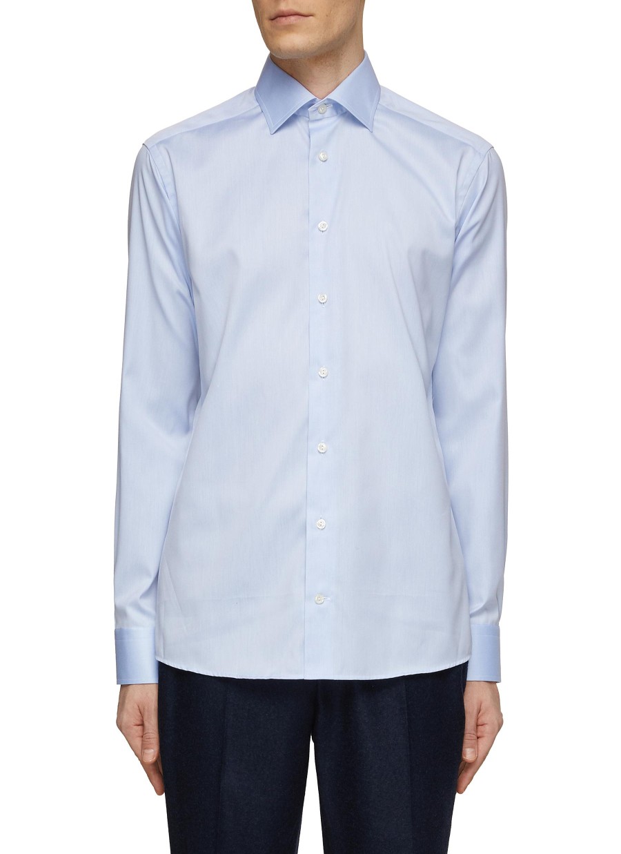 Men ETON Shirts | Signature Twill Cotton Shirt