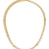 Women LANE CRAWFORD VINTAGE ACCESSORIES Vintage Accessories | Unsigned Gold Tone Mesh Diamante Pieces Choker