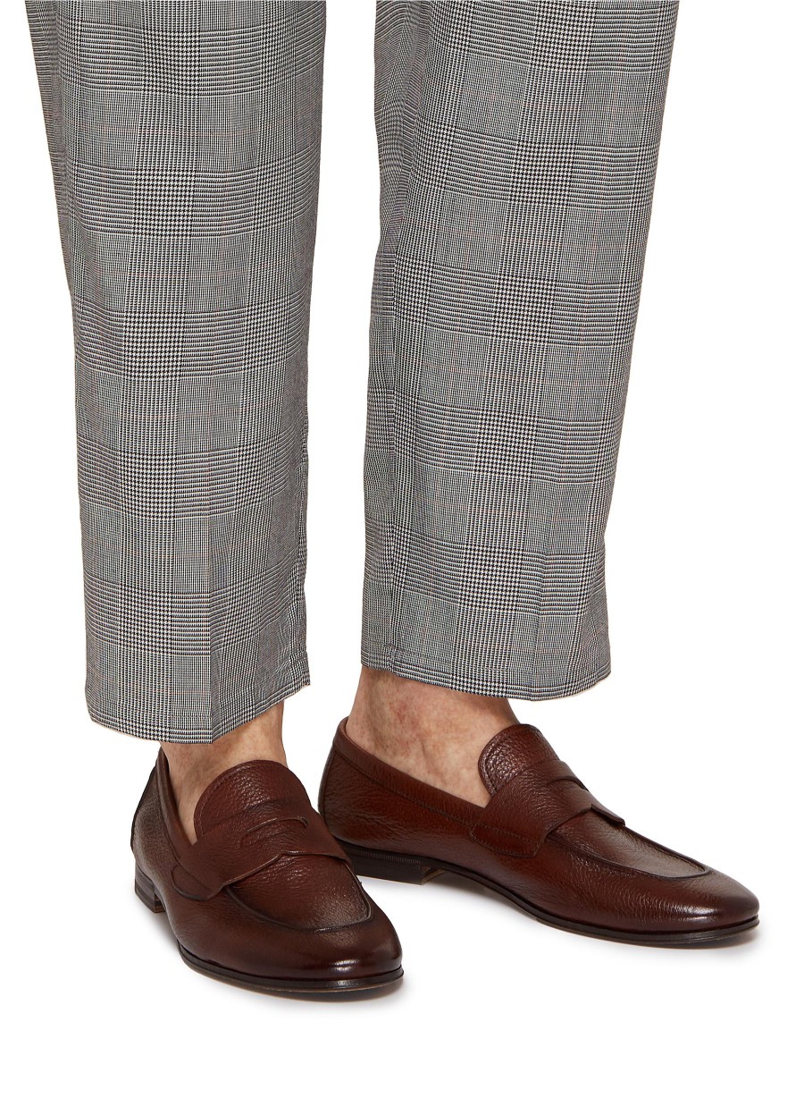 Men HENDERSON Flats | Capri Penny Leather Loafers