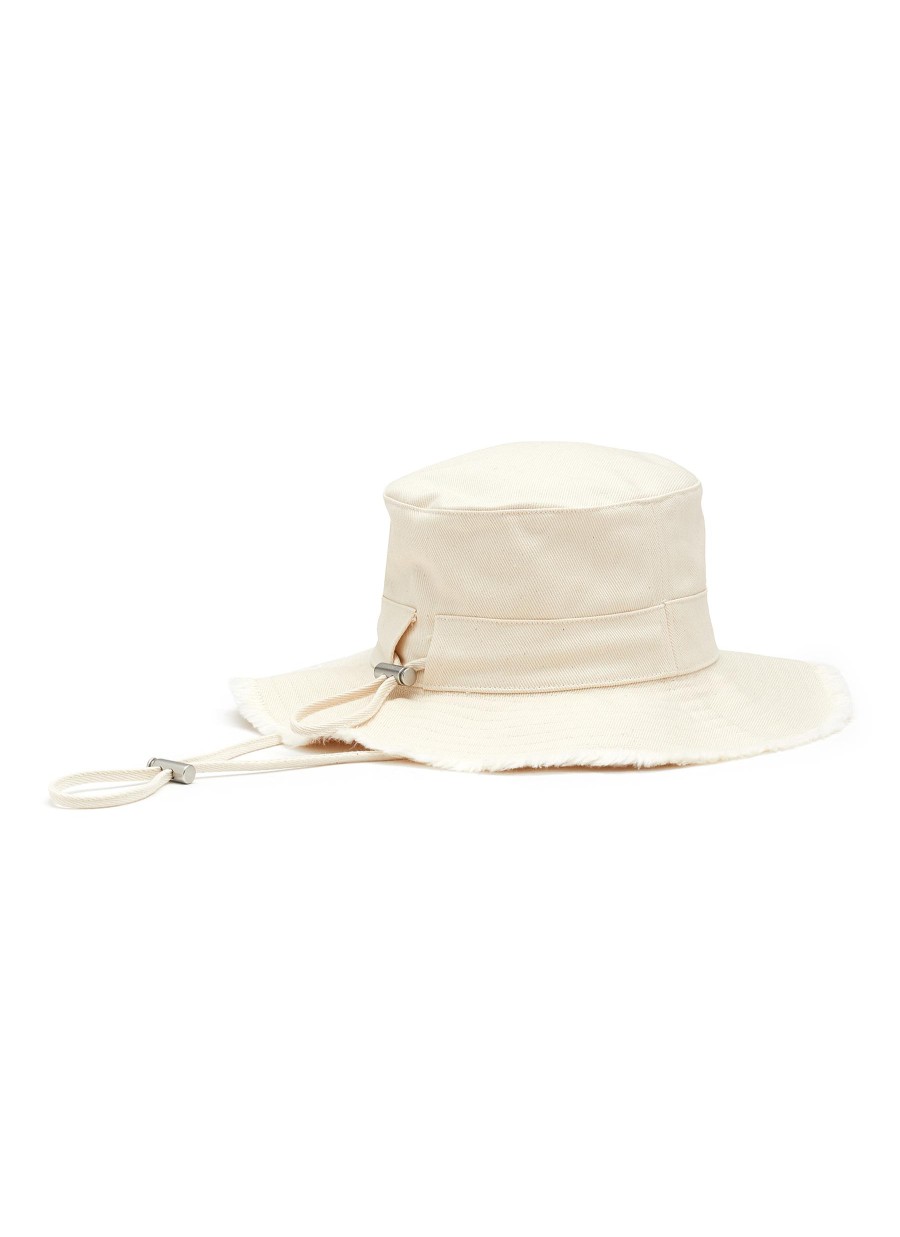 Women JACQUEMUS Hats & Gloves | Le Bob Artichaut Cotton Bucket Hat