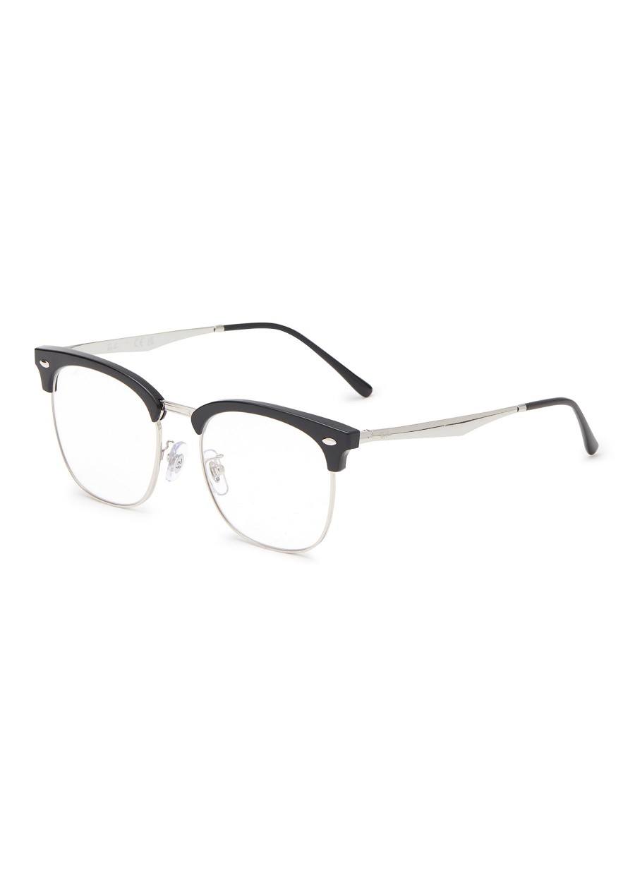 Women RAY BAN Eyewear | Metal Square Optical Glasses