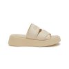 Women CHLOÉ Slides | Mila Linen Slides