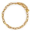 Women GOOSSENS Fashion Jewellery | 24K Gold Plated Lutece Chain Necklace