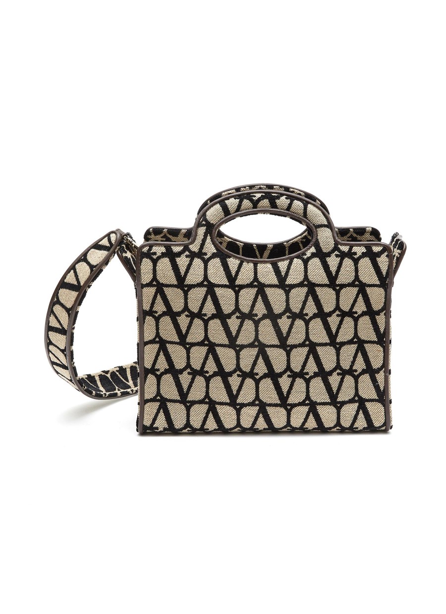 Women VALENTINO Tote Bags | Small 'Toile Iconographe' Monogram Tote Bag