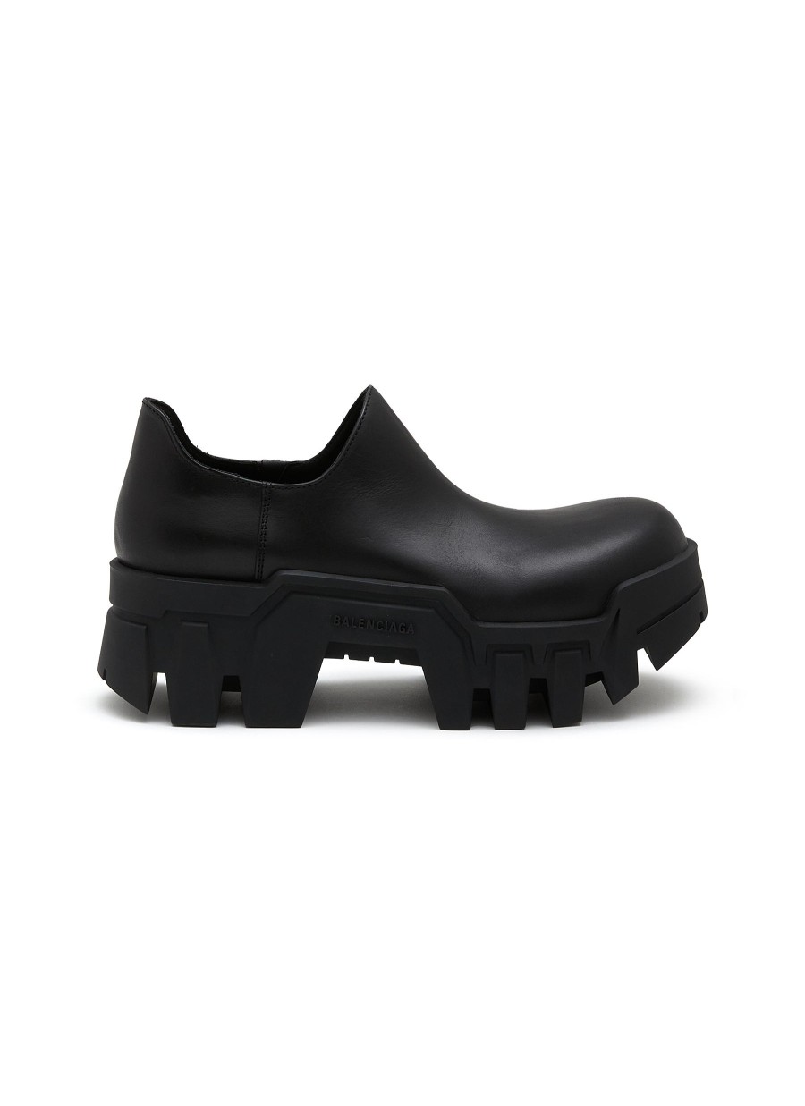 Men BALENCIAGA Flats | Bulldozer Mini Boots