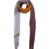 Women FALIERO SARTI Scarves & Wraps | Frayed Venezia Printed Wool Blend Scarf