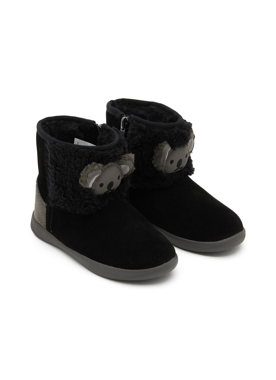 Women UGG Shoes | Koala Stuffie Toddlers Suede Shearling Boots