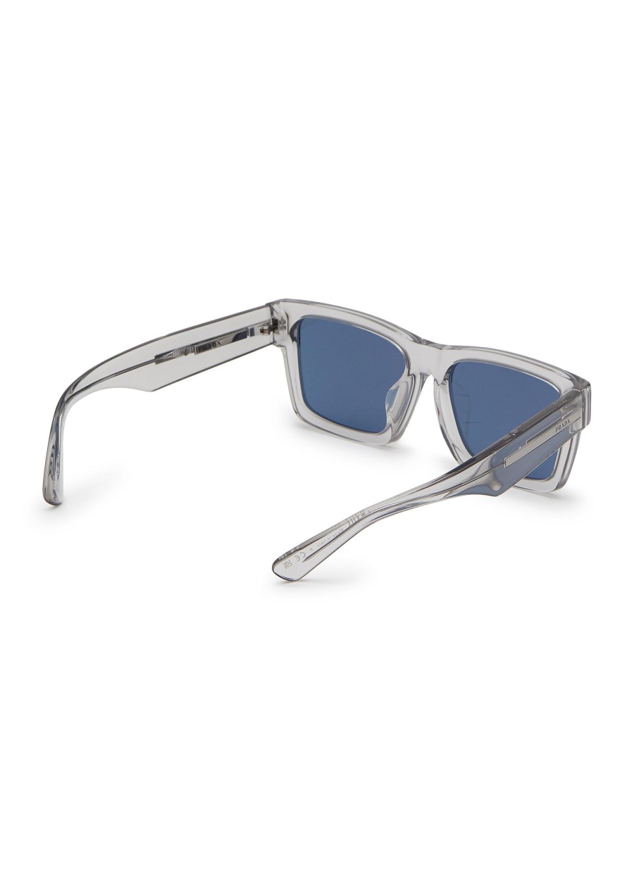 Men PRADA Eyewear | Acetate Sqaure Wayfarer Sunglasses