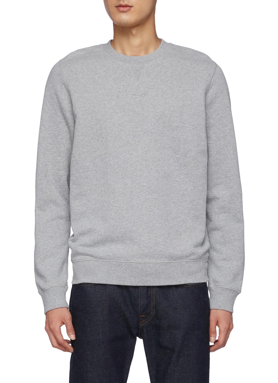 Men SUNSPEL Pullovers & Hoodies | Classic Cotton Loopback Sweatshirt