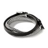 Women JOHN HARDY Fine Jewellery | Classic Chain Sterling Silver Leather Triple Wrap Bracelet — Size Ul