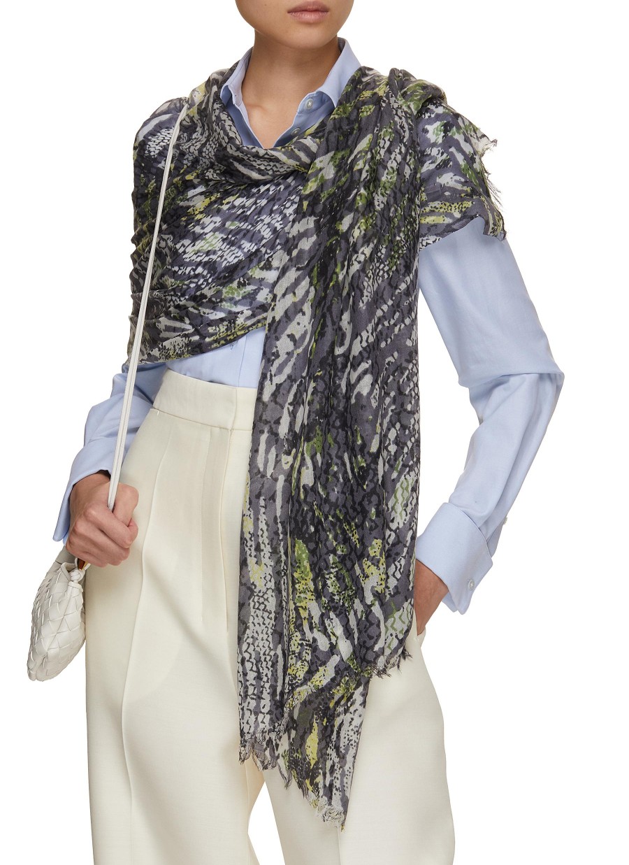 Women JOVENS Scarves & Wraps | Tiger Cashmere Shawl