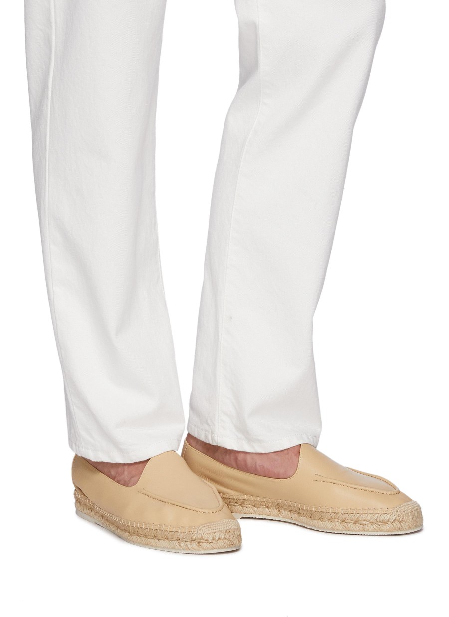 Men HEREU Flats | Senyor' Apron Stitch Espadrilles