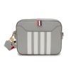 Men THOM BROWNE Crossbody | Medium 4 Bar Leather Crossbody Bag