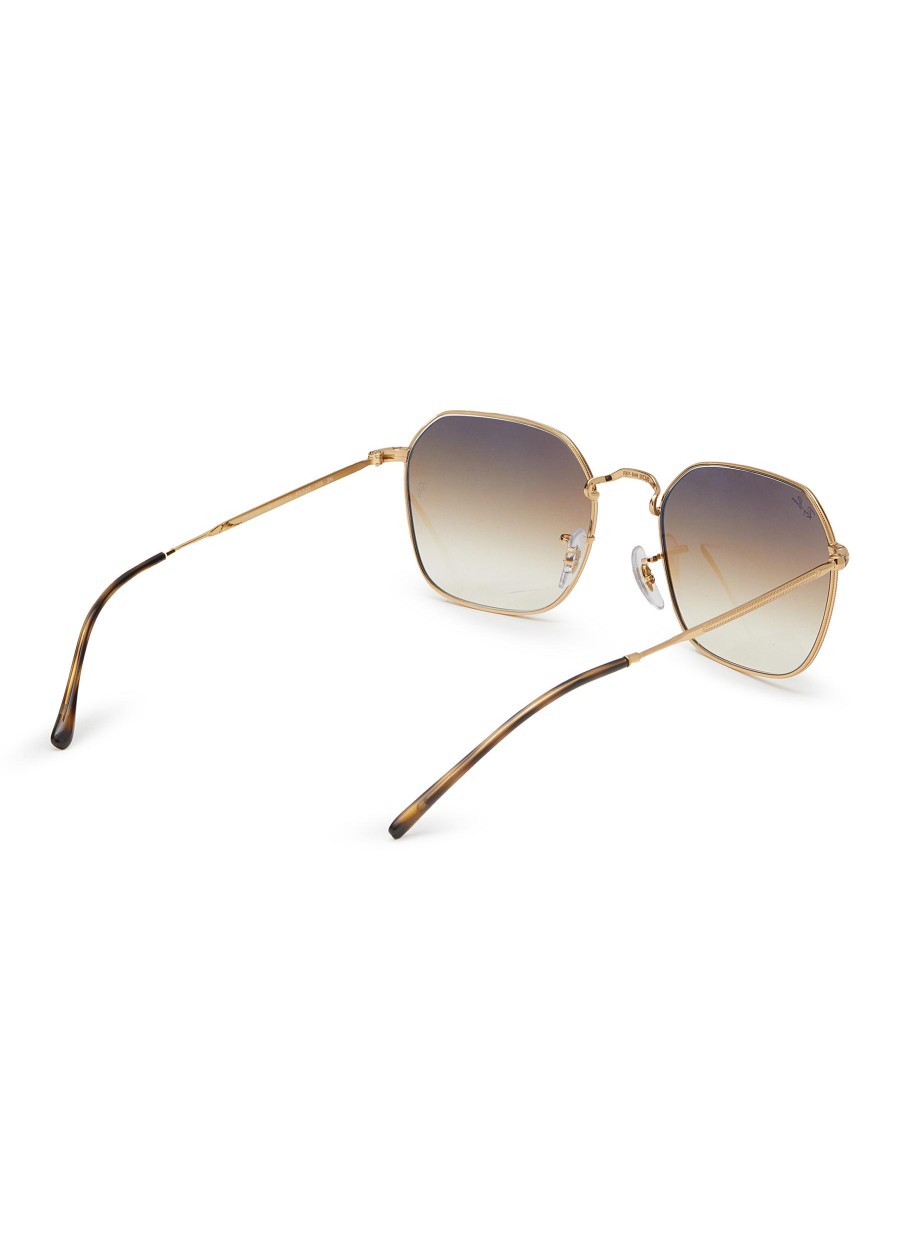 Women RAY BAN Eyewear | Metal Geometric Sunglasses