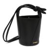 Women JACQUEMUS Tote Bags | Le Petit Tourni Leather Bucket Bag