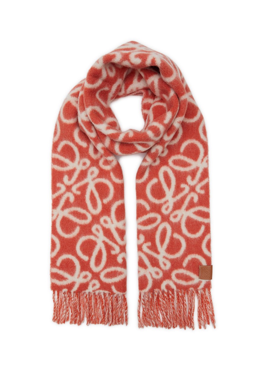 Women LOEWE Scarves & Wraps | Anagram Wool Scarf