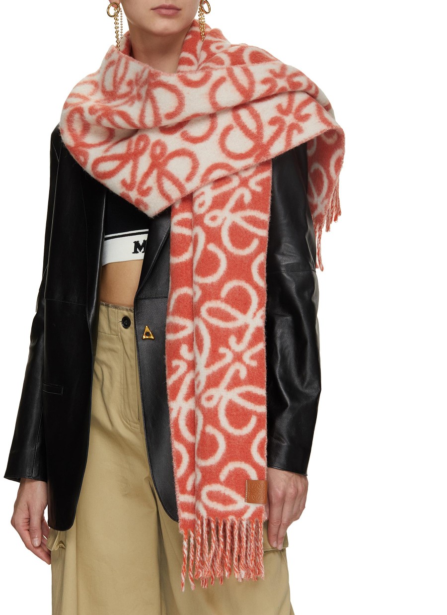 Women LOEWE Scarves & Wraps | Anagram Wool Scarf