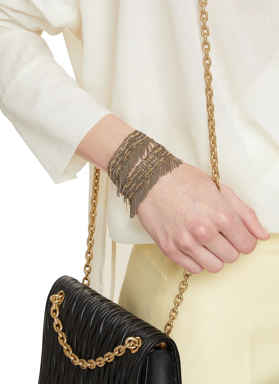 Women MARIE LAURE CHAMOREL Fashion Jewellery | Bi-Colour Brass Bracelet