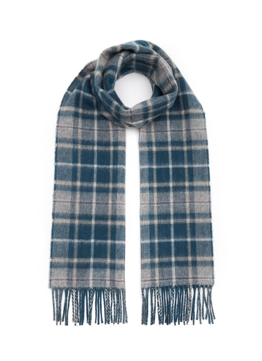 Men JOHNSTONS OF ELGIN Scarves | Sports Reversible Cashmere Scarf