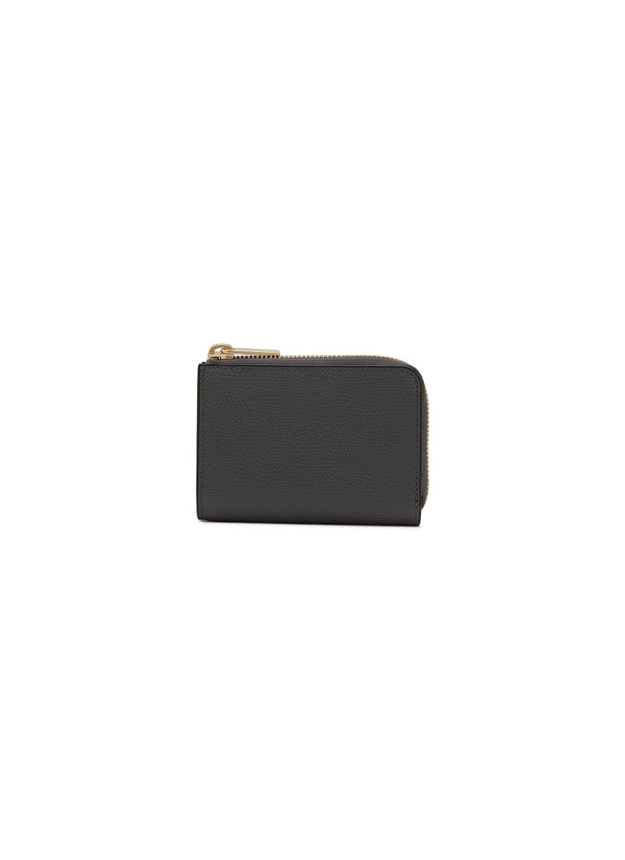 Women VALEXTRA Small Leather Goods | Leather Coin Cardholder