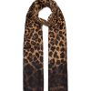 Women VALENTINO Scarves & Wraps | Animalier Silk Stole