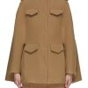 Women PRADA Jackets | 4-Pocket Wool Cape Jacket