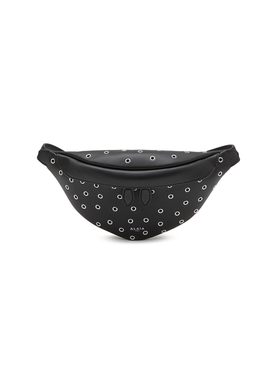 Women ALAÏA Crossbody | Xs Eyelet Embellished Leather Bum Bag