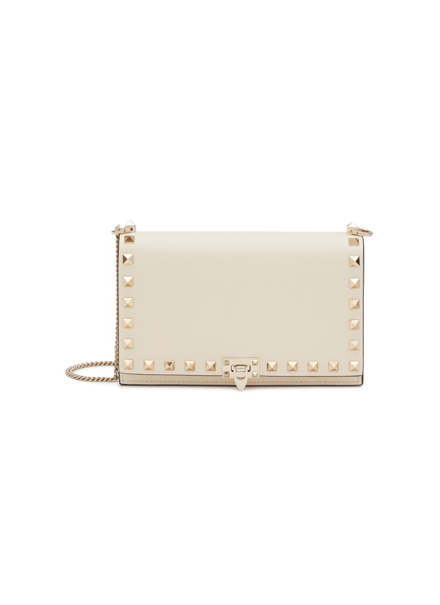 Women VALENTINO Crossbody | Rockstud' Leather Crossbody Bag