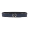 Men LOEWE Belts | Reversible Anagram Buckle Leather Belt