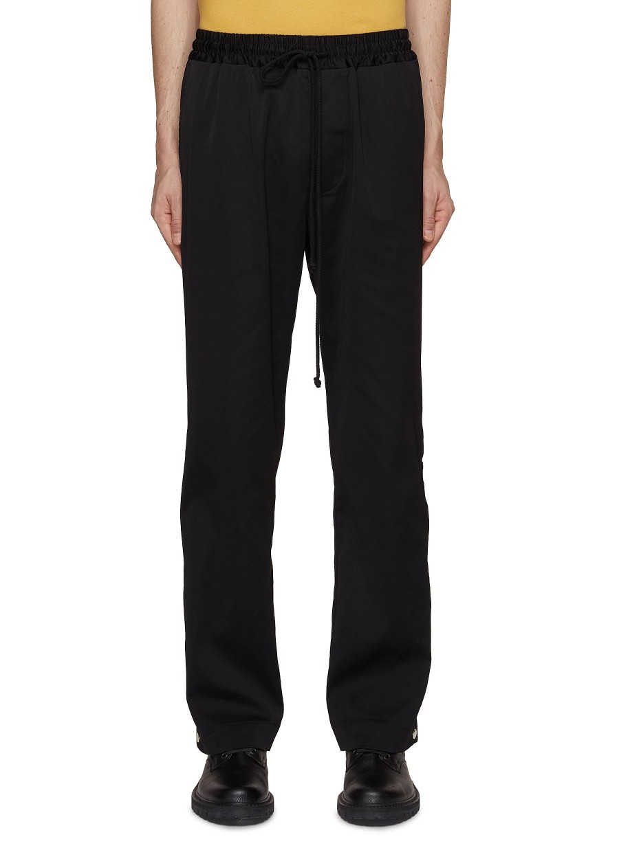 Men SONG FOR THE MUTE Pants | Golay Satin Straight Leg Track Pants