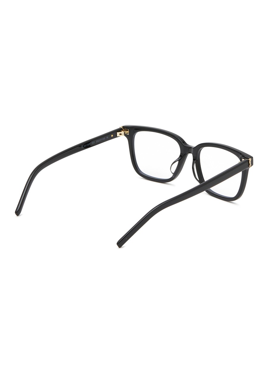 Women SAINT LAURENT Eyewear | Square Frame Acetate Optical Glasses