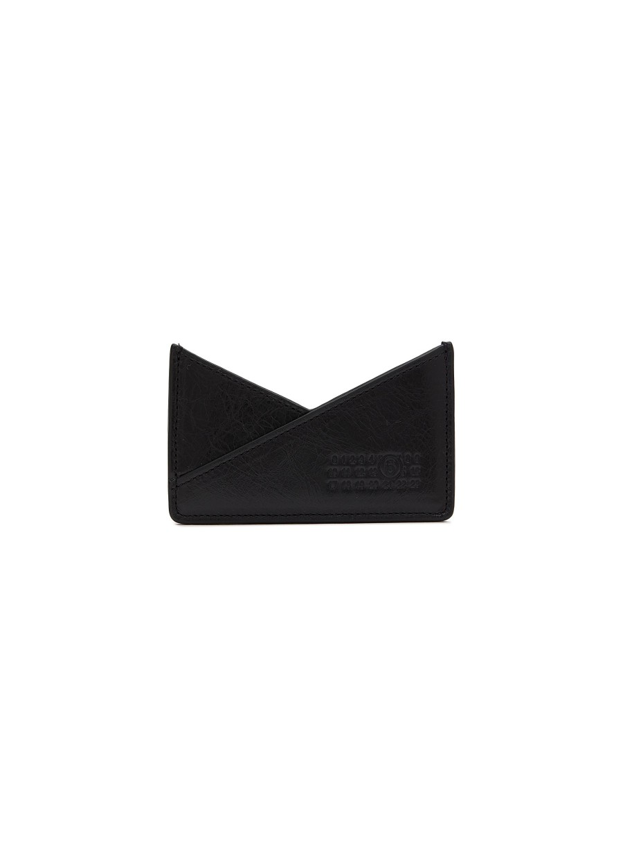 Men MM6 MAISON MARGIELA Small Leather Goods | Japanese 6 Leather Cardholder