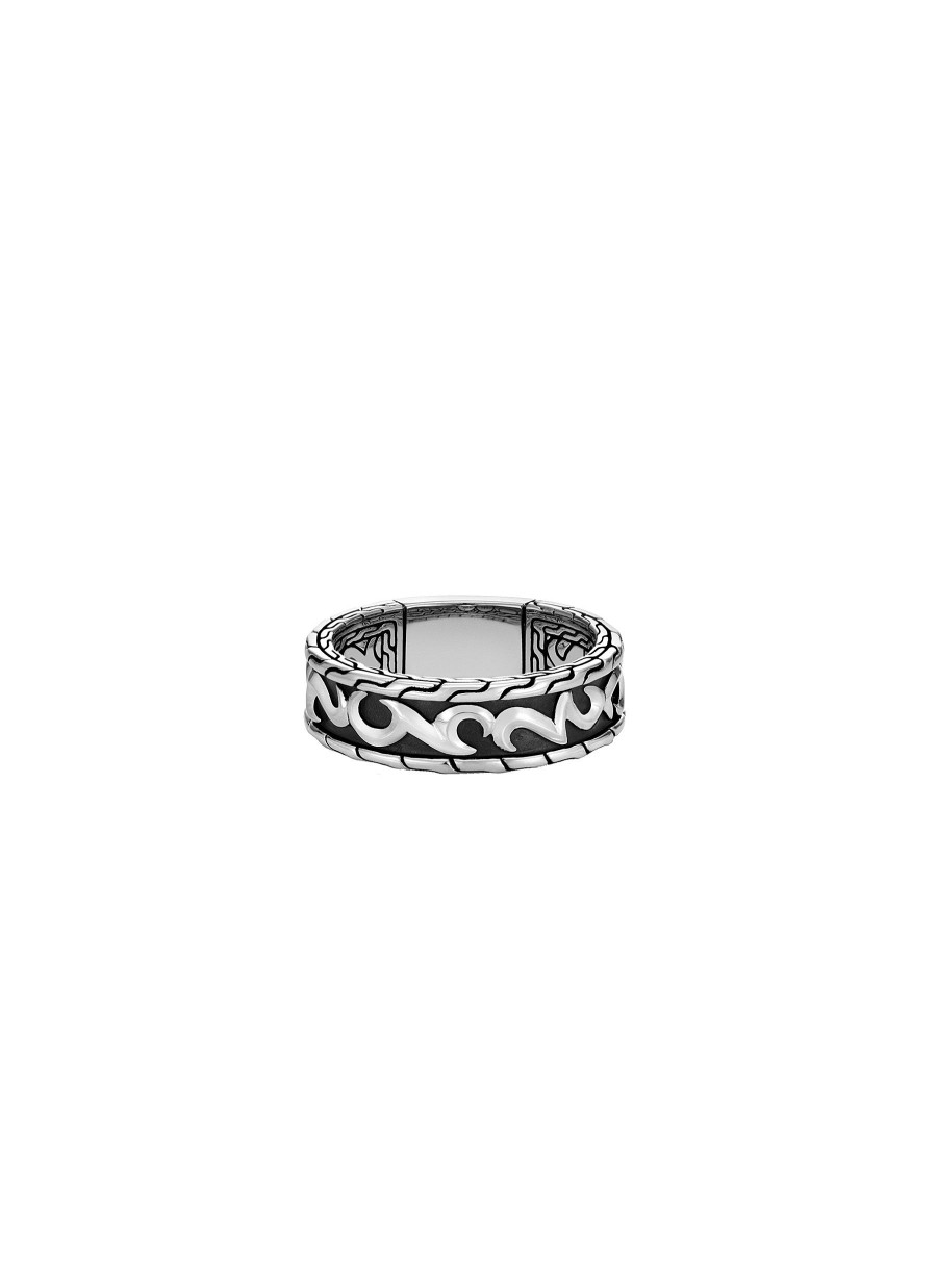 Women JOHN HARDY Fine Jewellery | Classic Chain Sterling Silver Band Ring — Size 9