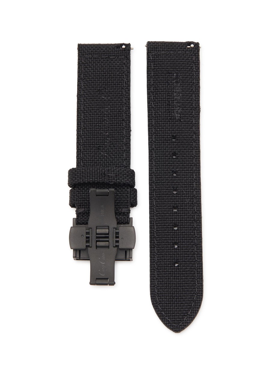 Men CUSTOM T. WATCH ATELIER Watches | Steel Butterfly Clasp Nylon Watch Strap