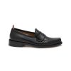 Men THOM BROWNE Flats | Leather Penny Loafers