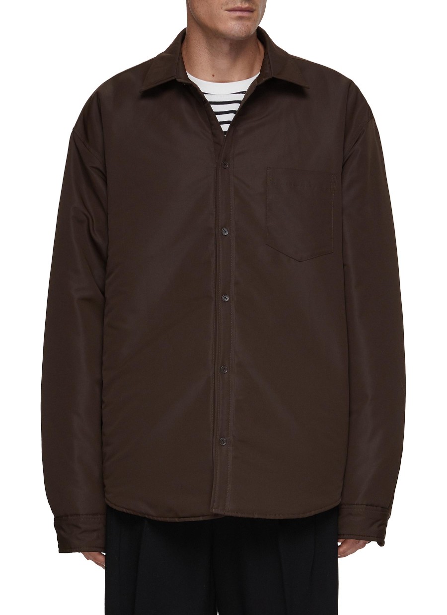 Men THE FRANKIE SHOP Jackets | Dean Padded Shirt Jacket