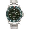 Men CUSTOM T. WATCH ATELIER Watches | Kingsman Edition' Green Dial Stainless Steel Case Link Bracelet Watch