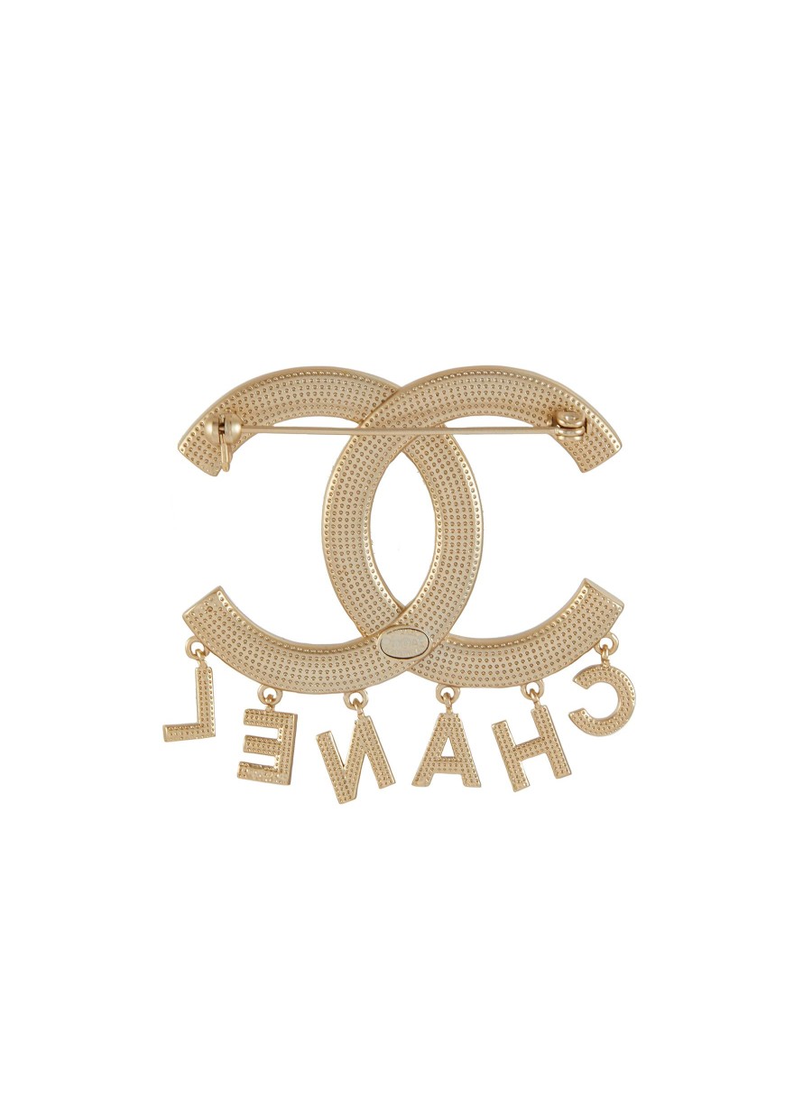 Women LANE CRAWFORD VINTAGE ACCESSORIES Vintage Accessories | Chanel Cc Brooch With Charms