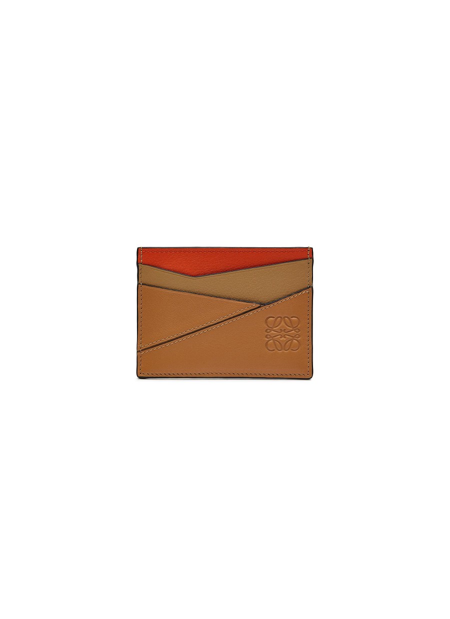 Men LOEWE Small Leather Goods | Puzzle' Plain Cardholder